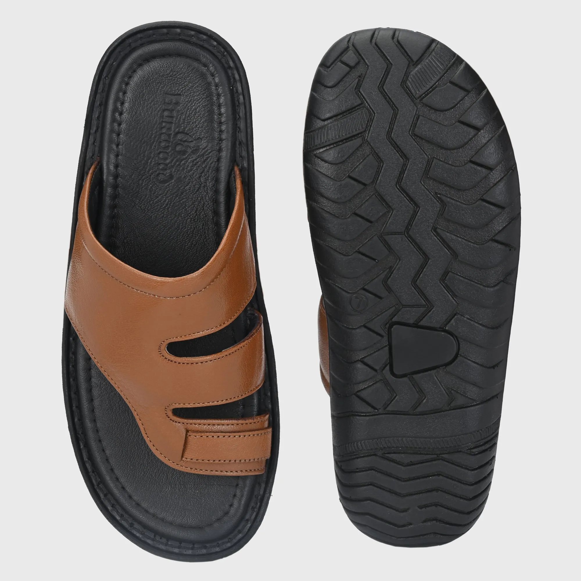 Casual Sophistication Men's Classic Leather Slippers for Men's