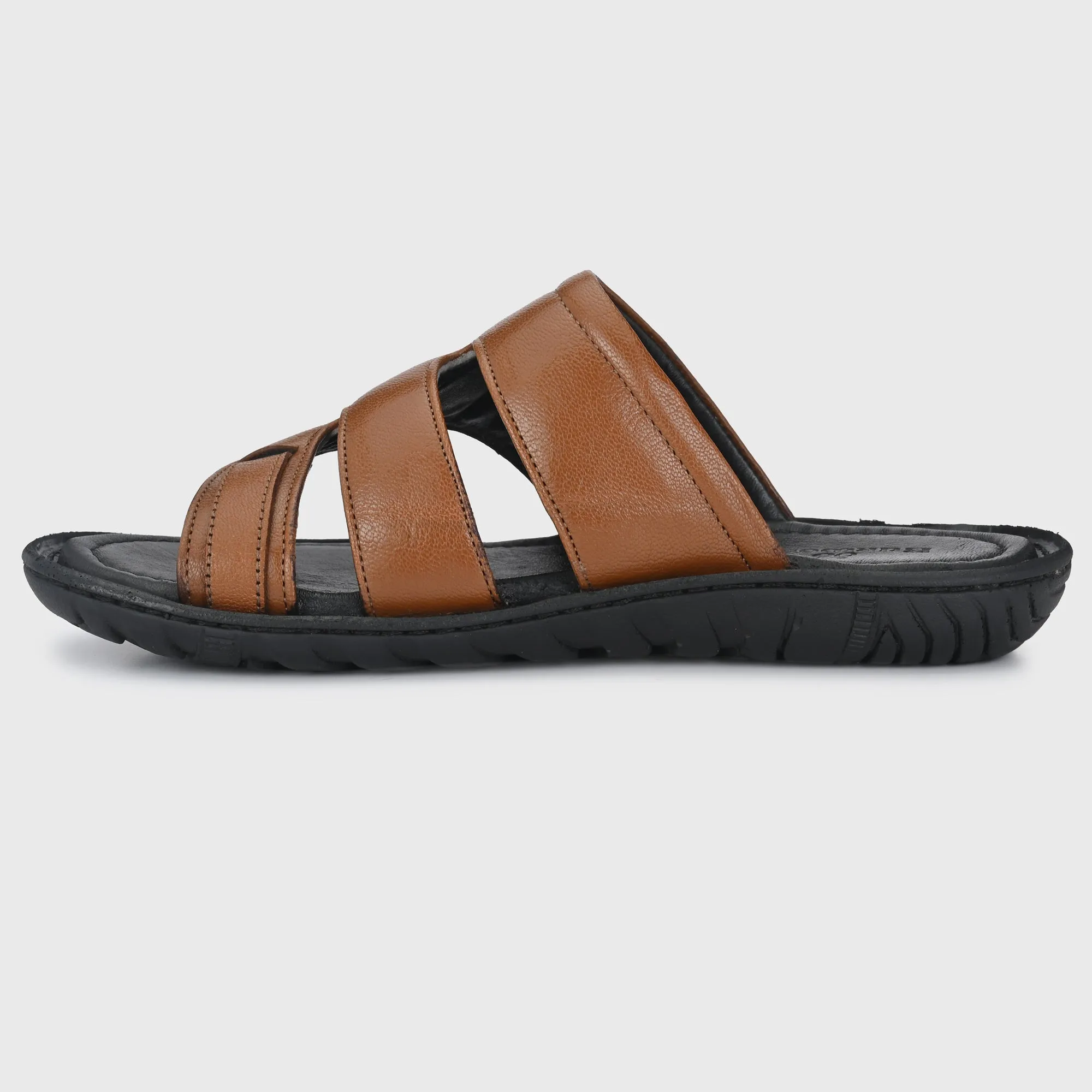 Casual Sophistication Men's Classic Leather Slippers for Men's