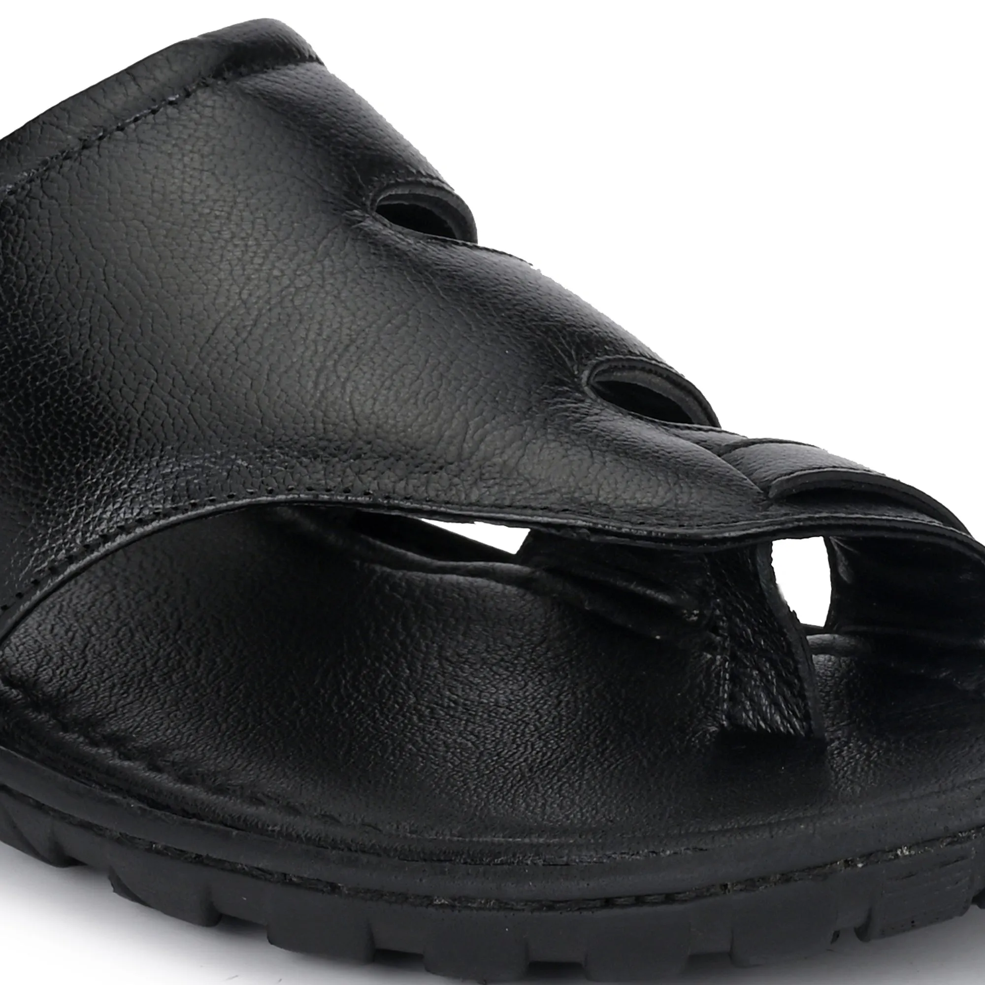 Casual Sophistication Men's Classic Leather Slippers for Men's