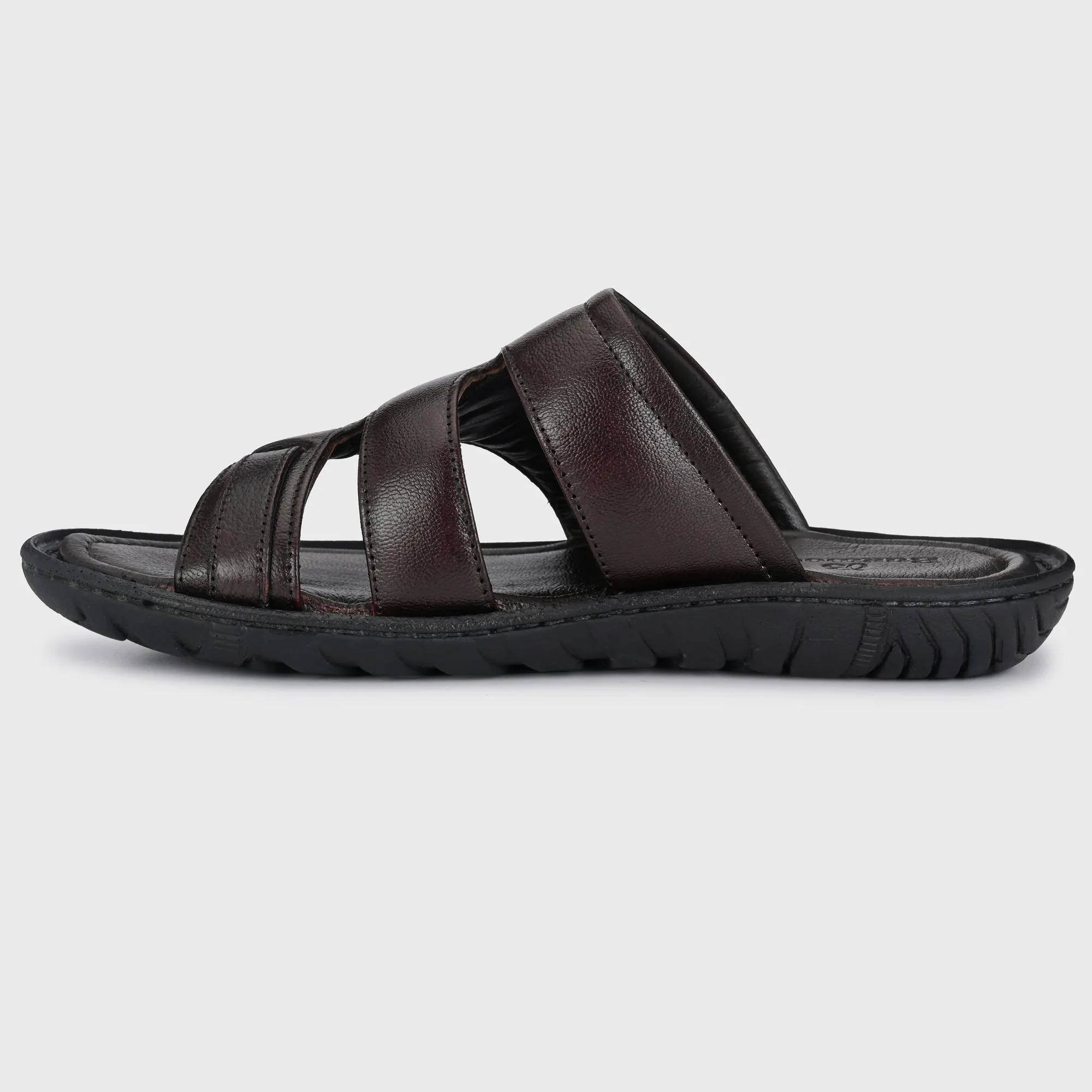 Casual Sophistication Men's Classic Leather Slippers for Men's