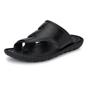 Casual Sophistication Men's Classic Leather Slippers for Men's