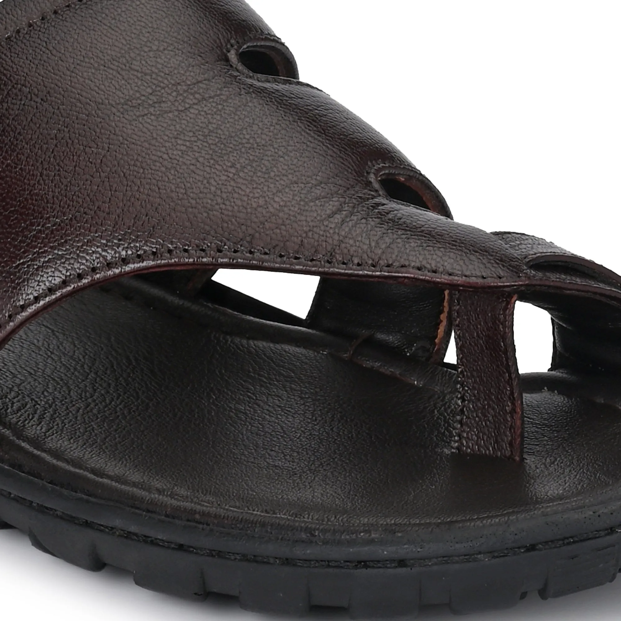 Casual Sophistication Men's Classic Leather Slippers for Men's