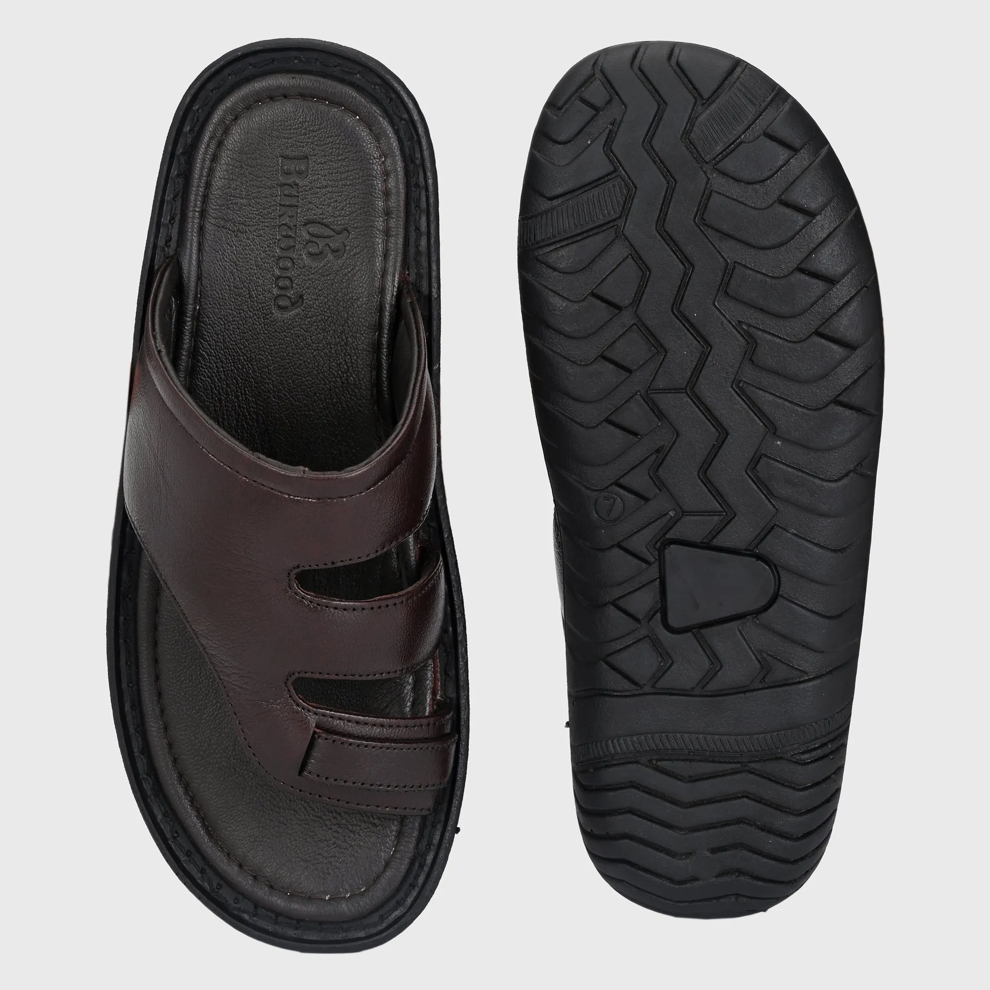 Casual Sophistication Men's Classic Leather Slippers for Men's