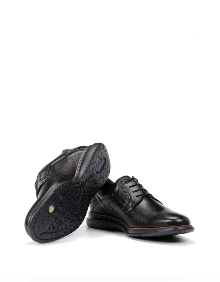 Fluchos Men's Fenix Lace Up Shoes- Habana Negro