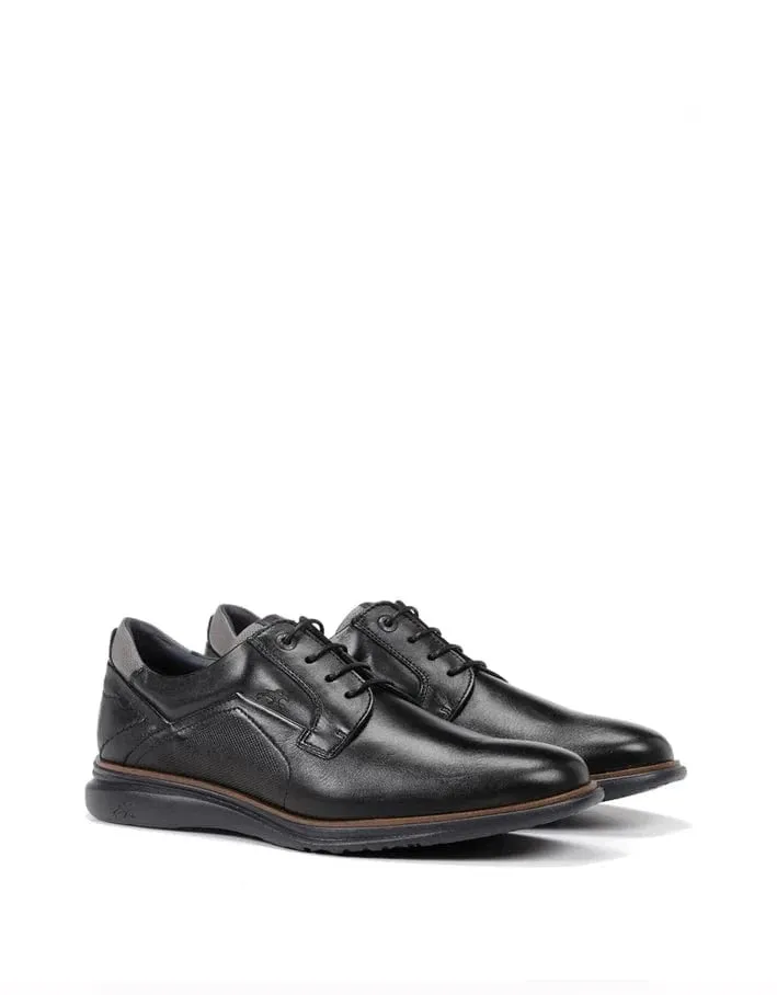 Fluchos Men's Fenix Lace Up Shoes- Habana Negro