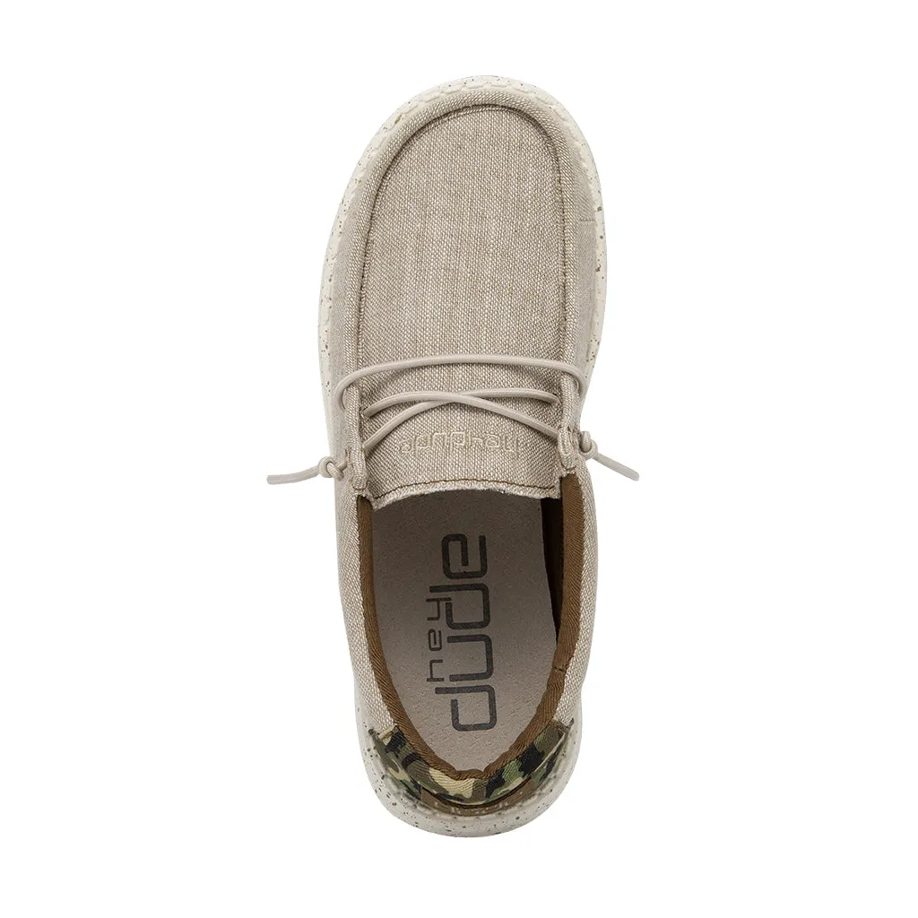 HEY DUDE KID'S WALLY CHAMBRAY CAMODINO- 130131594