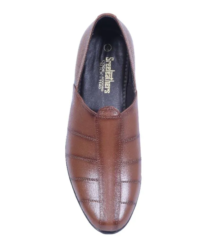 MENS LEATHER CASUAL SHOE 400088