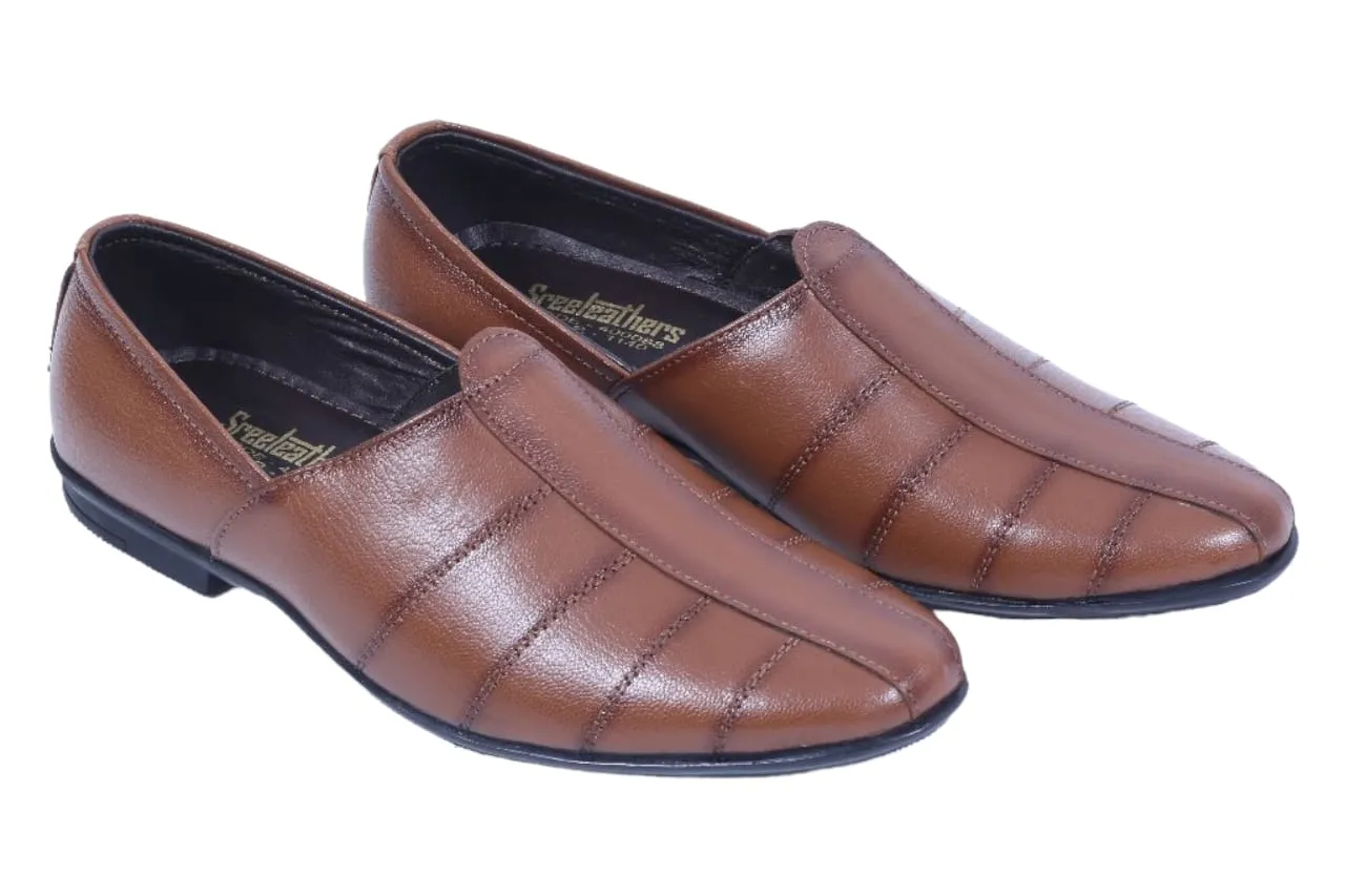 MENS LEATHER CASUAL SHOE 400088