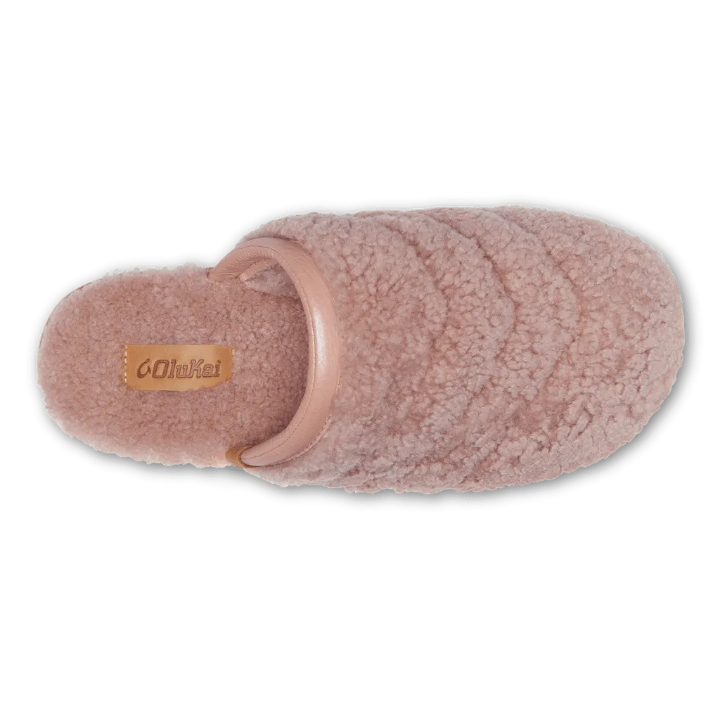 OluKai Women's Pupu Mua Slippers- Pink Sea Salt