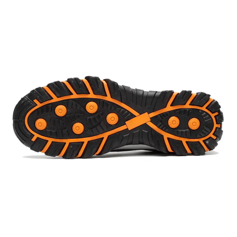 Suede Leather Slip-On Safety Shoes (JB-515)
