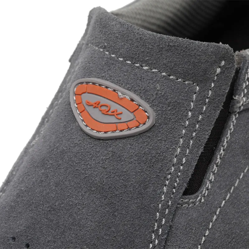 Suede Leather Slip-On Safety Shoes (JB-515)